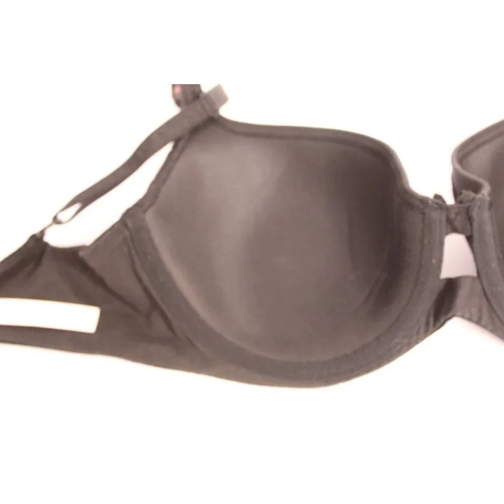 Victoria's Secret Bra Body‎ By Victoria Black 32DD Lace Padded Wired Push Up NWT